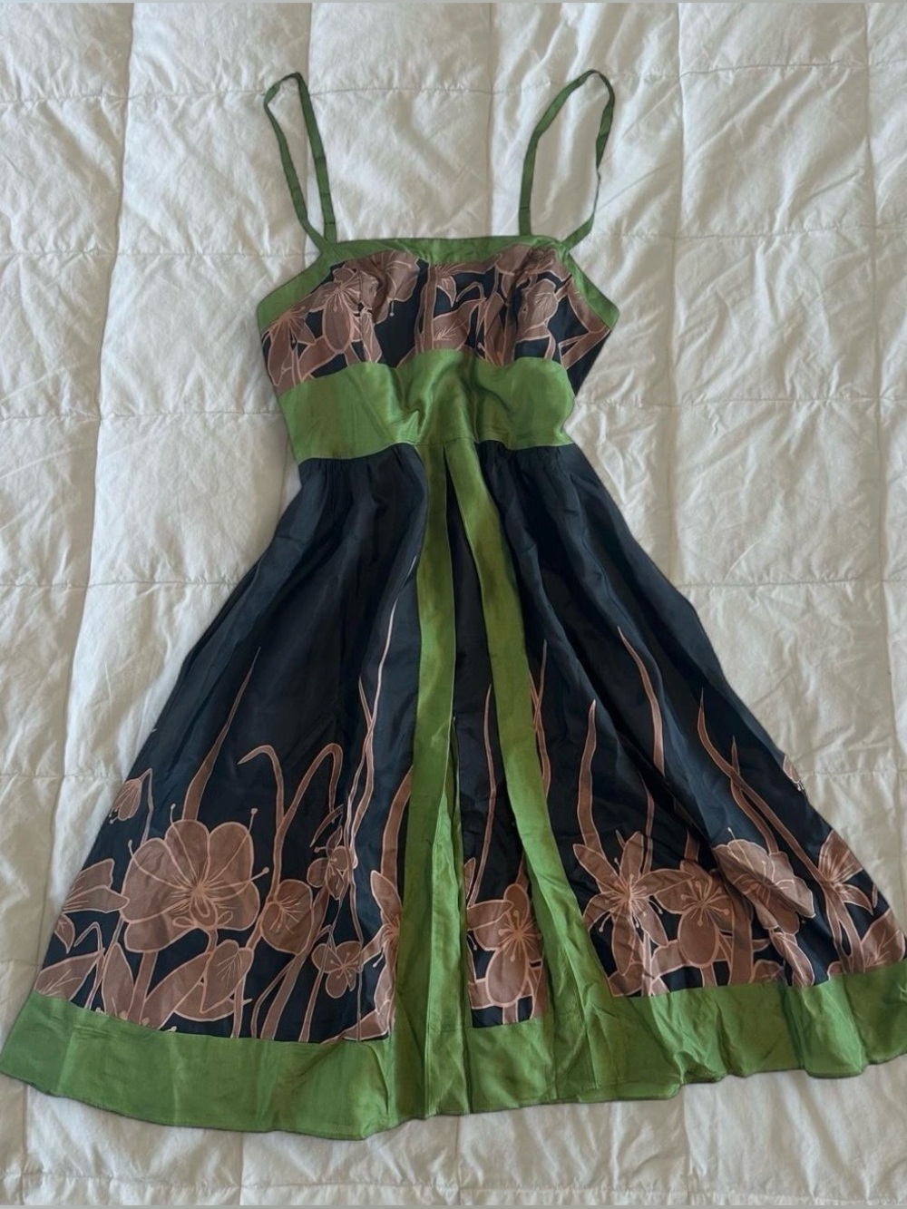 Anthropologie Hype 100% Silk Dress